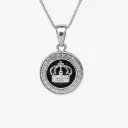 king crown pendant with chain