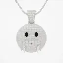 emoji Pendant with Chain
