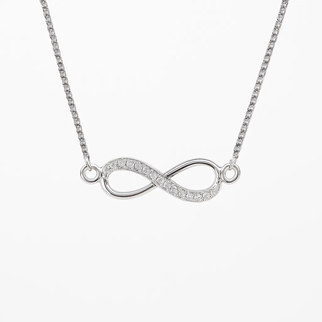 infinity Pendant with Chain