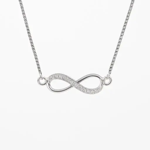 infinity Pendant with Chain